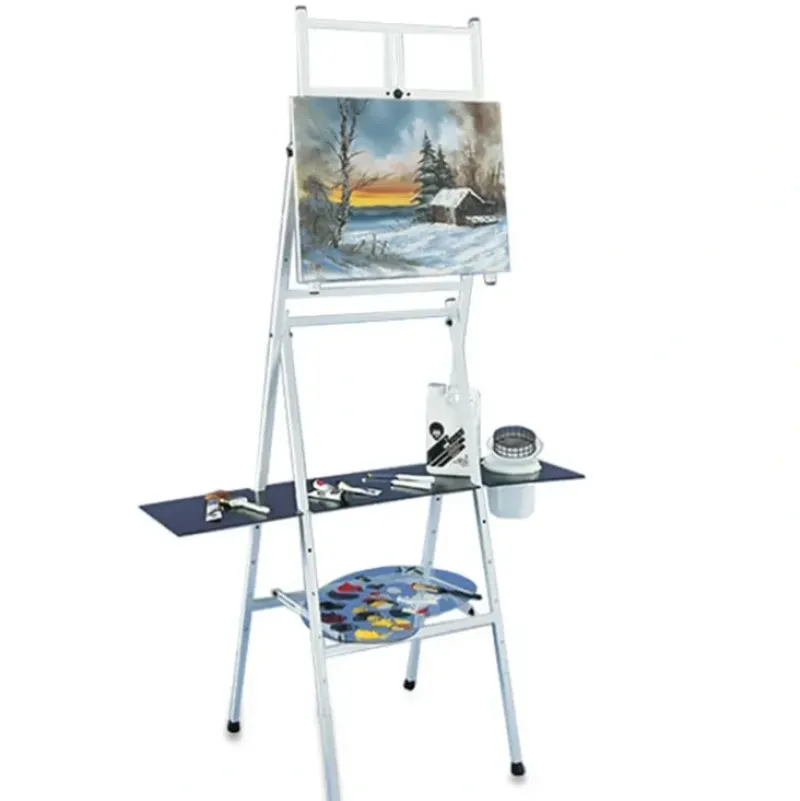 Bob Ross 2 in 1 Steel Easel - Little Painter Art | Exploring the Endless Possibilities of Art| Canvas