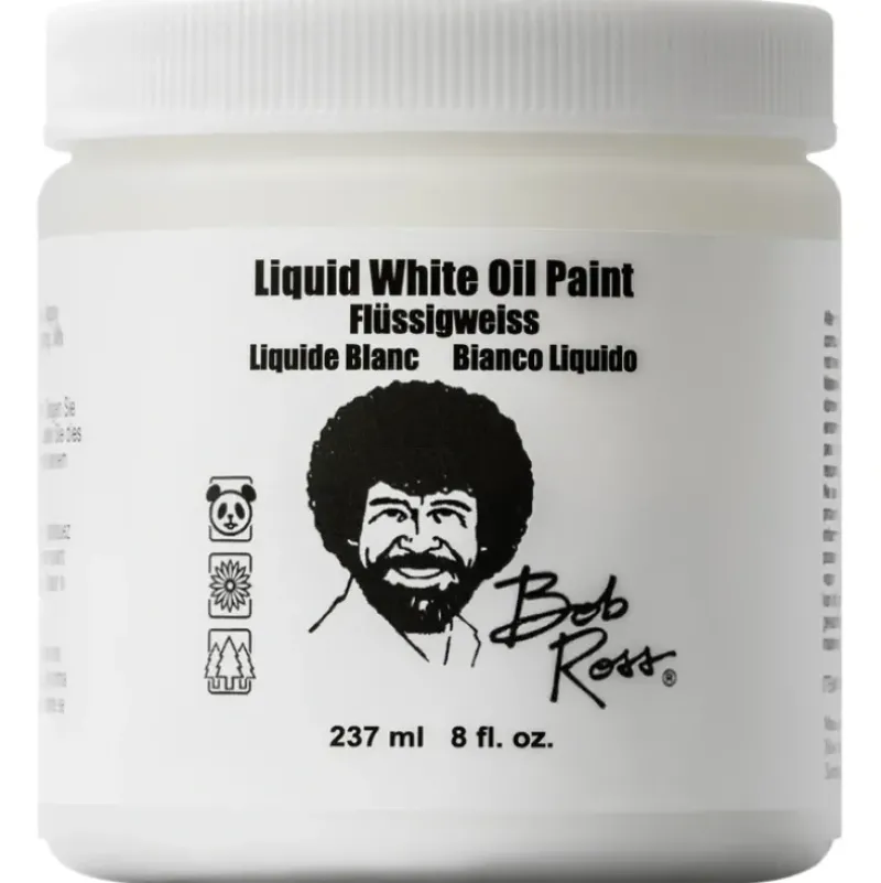 Bob Ross Liquid Base Coats - Little Painter Art | Exploring the Endless Possibilities of Art| Canvas