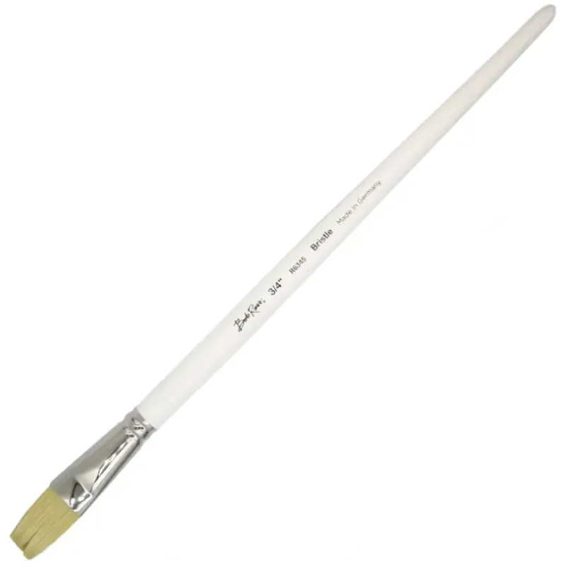 Bob Ross WILDLIFE Brush - 3/4" Bristle Brush - Little Painter Art | Exploring the Endless Possibilities of Art| Brush