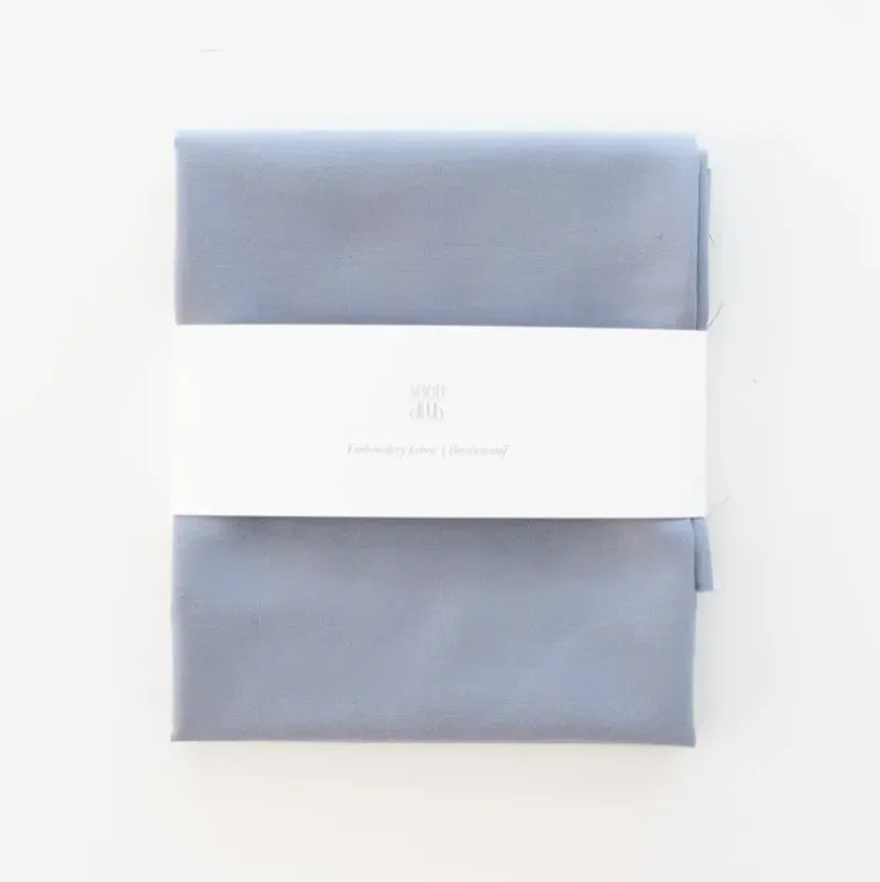 Borduurstof Katoen 'Blue Grey' - Little Painter Art | Exploring the Endless Possibilities of Art| Shop All