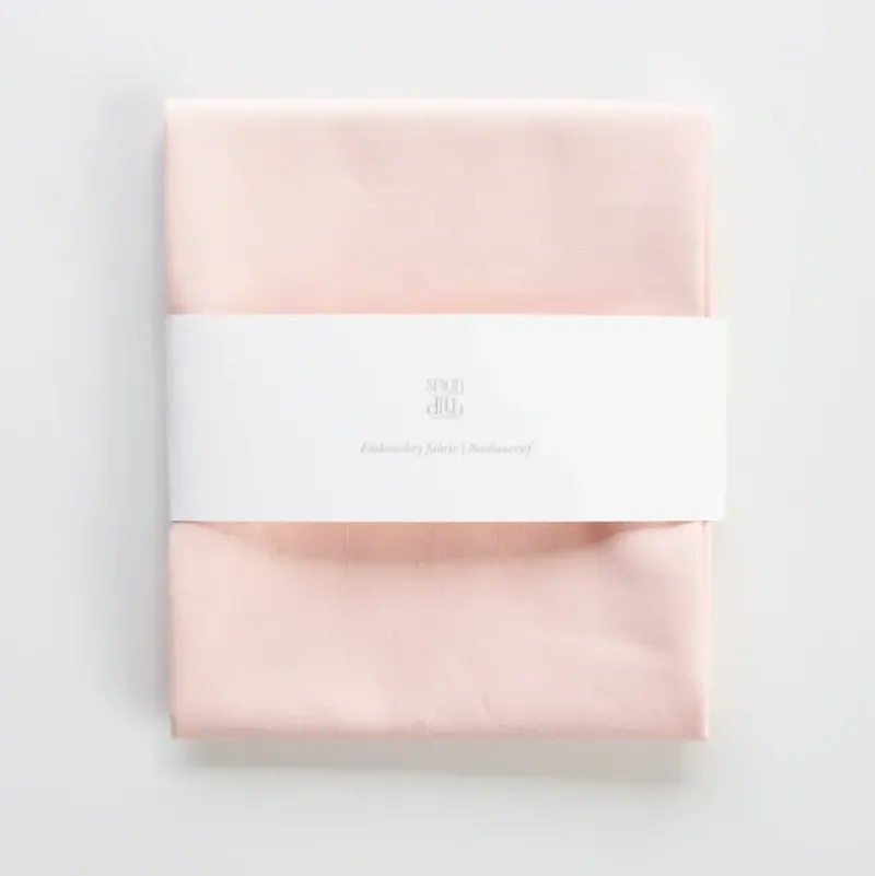 Borduurstof Katoen 'Peachy Pink' - Little Painter Art | Exploring the Endless Possibilities of Art| Shop All