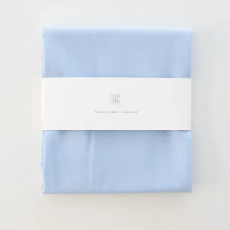 Borduurstof Katoen 'Powder Blue' - Little Painter Art | Exploring the Endless Possibilities of Art| Shop All
