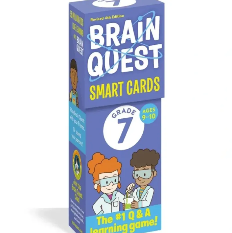 Brain Quest Smart Cards For Grade 7 - Little Painter Art | Exploring the Endless Possibilities of Art| Hot
