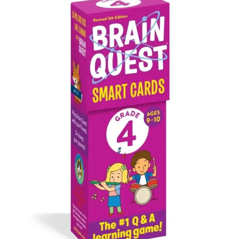 Brain Quest Smart Cards For Grade 4 - Little Painter Art | Exploring the Endless Possibilities of Art| Shop All