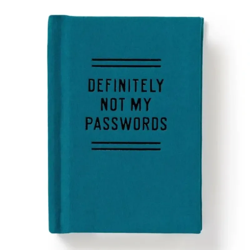 Brass Monkey Password Diary - Definitely Not My Passwords - Little Painter Art | Exploring the Endless Possibilities of Art| Shop All