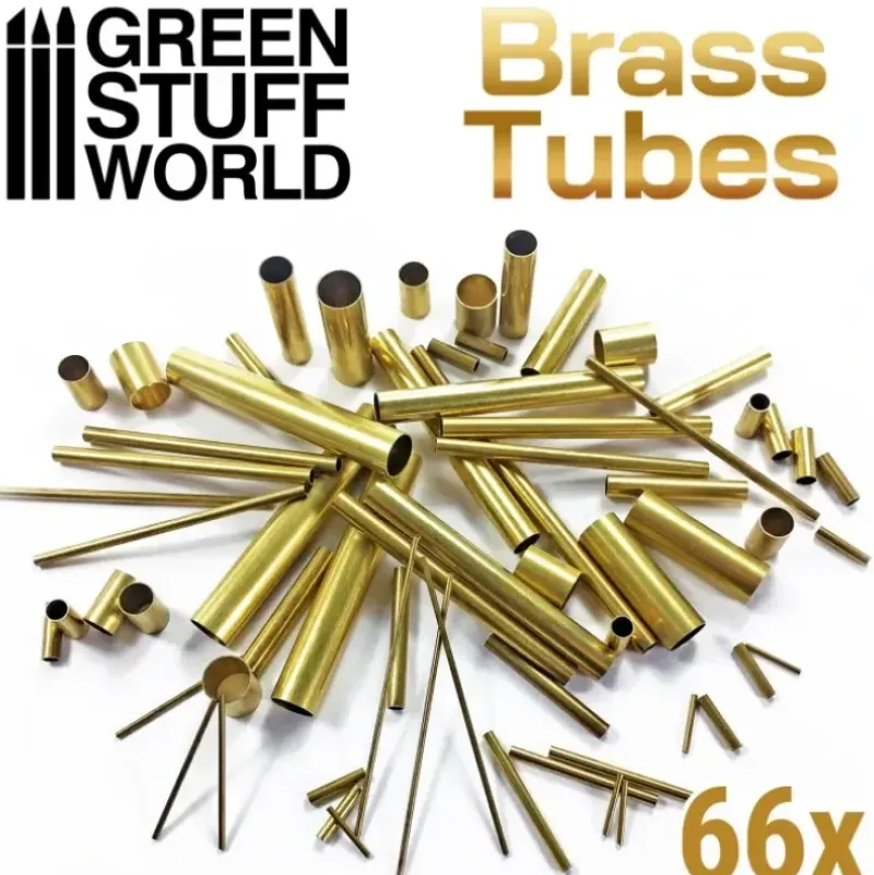 Brass Tubes Assortment 60+ Pcs - Little Painter Art | Exploring the Endless Possibilities of Art| Shop All