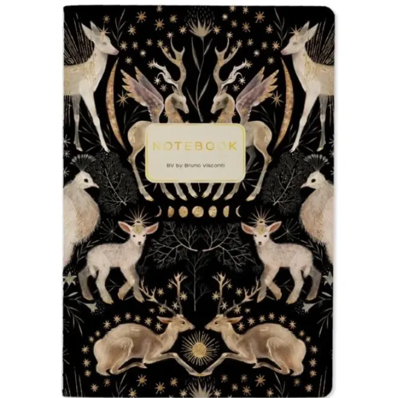 Bruno Visconti A5 Notebook - Forest Fauna - Little Painter Art | Exploring the Endless Possibilities of Art| Shop All