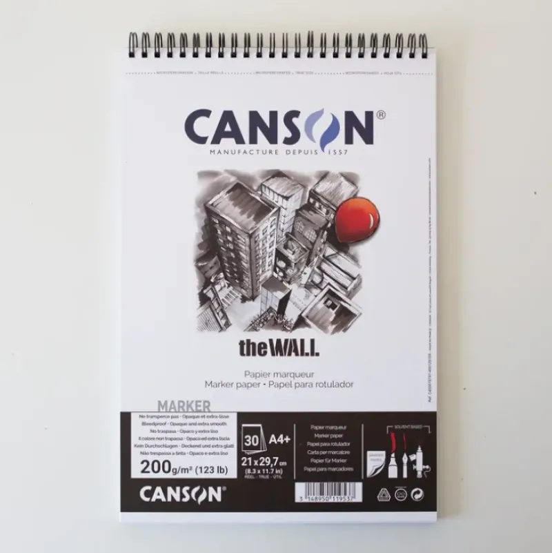 Canson The Wall A4 200g 30sheets - Little Painter Art | Exploring the Endless Possibilities of Art| Shop All