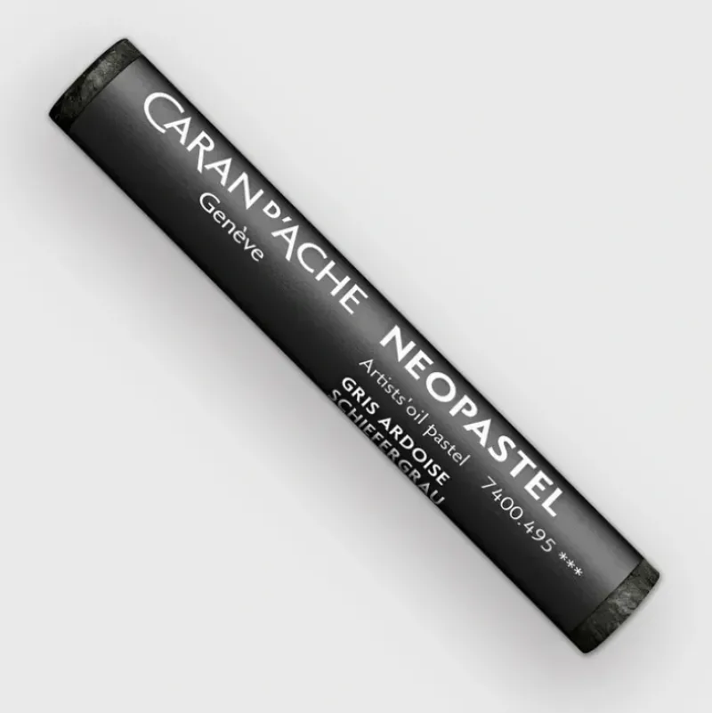 Caran d'Ache Artist Neopastel 495 Slate Grey - Little Painter Art | Exploring the Endless Possibilities of Art| Shop All