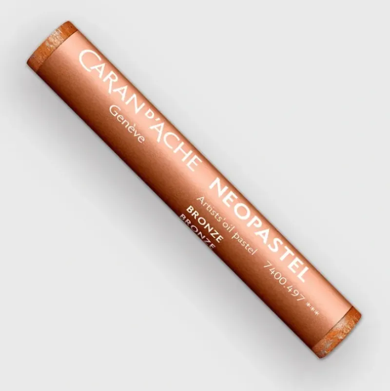 Caran d'Ache Artist Neopastel 497 Bronze - Little Painter Art | Exploring the Endless Possibilities of Art| Shop All