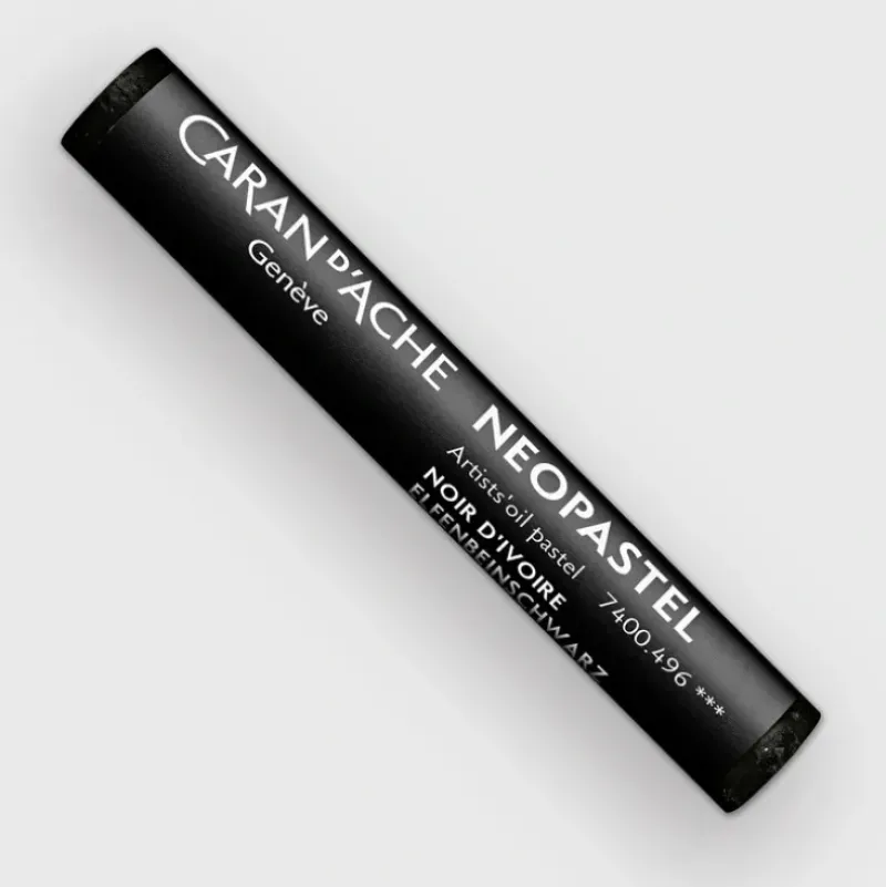 Caran d'Ache Artist Neopastel 496 Ivory Black - Little Painter Art | Exploring the Endless Possibilities of Art| Shop All
