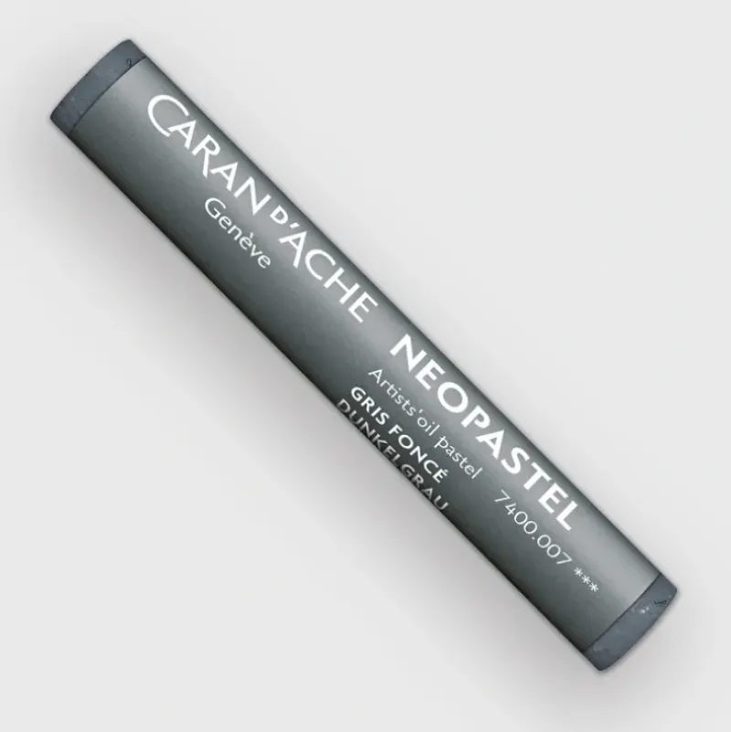 Caran d'Ache Artist Neopastel 007 Dark Grey - Little Painter Art | Exploring the Endless Possibilities of Art| Shop All