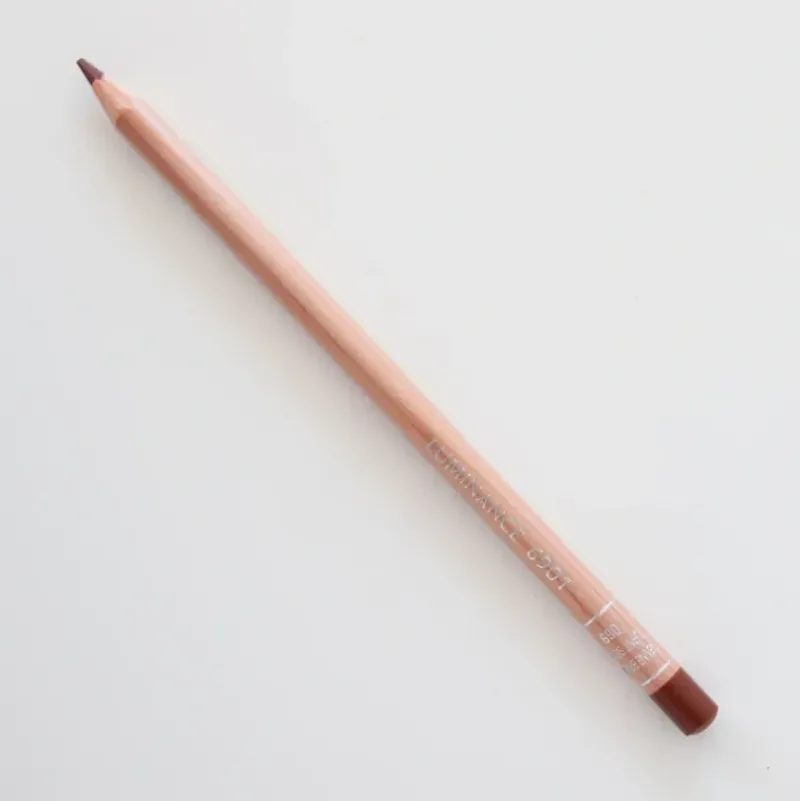 Caran d'Ache Luminance 6901 069 Burnt Sienna - Little Painter Art | Exploring the Endless Possibilities of Art| Pigment