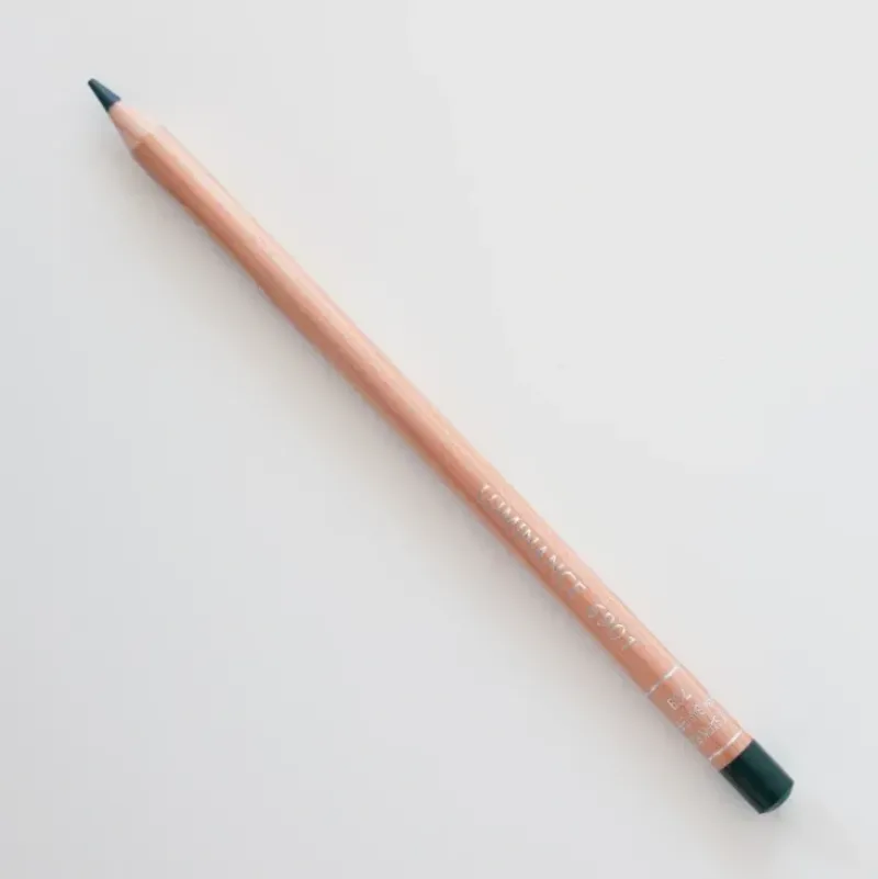 Caran d'Ache Luminance 6901 739 Dark Sap Green - Little Painter Art | Exploring the Endless Possibilities of Art| Pigment