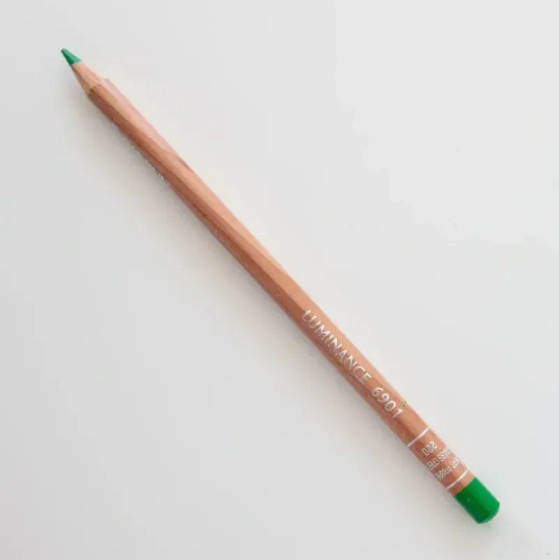 Caran d'Ache Luminance 6901 220 Grass Green - Little Painter Art | Exploring the Endless Possibilities of Art| Pigment