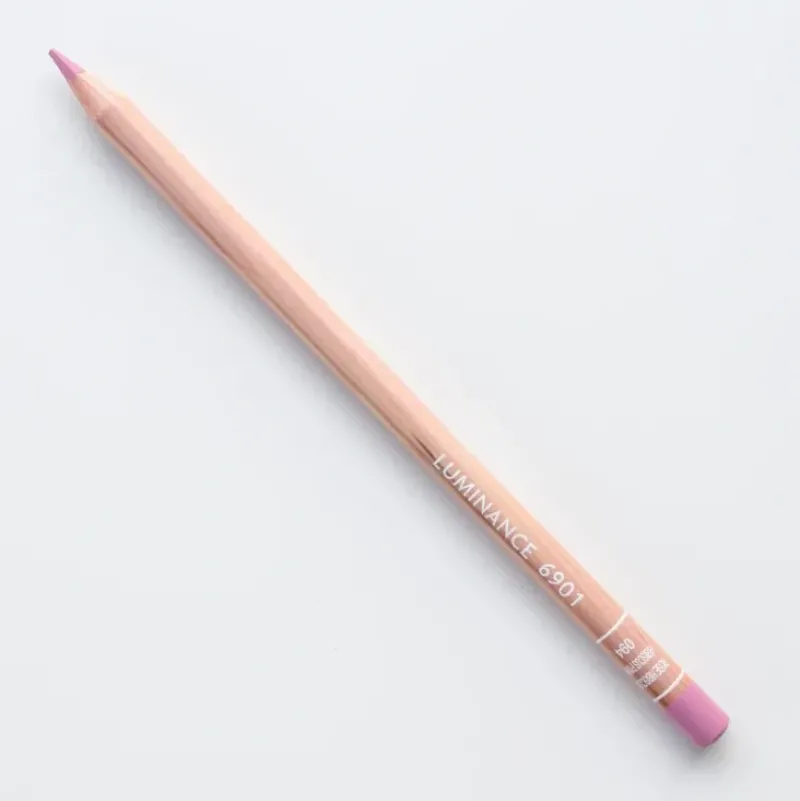 Caran d'Ache Luminance 6901 094 Hibiscus Pink - Little Painter Art | Exploring the Endless Possibilities of Art| Pigment