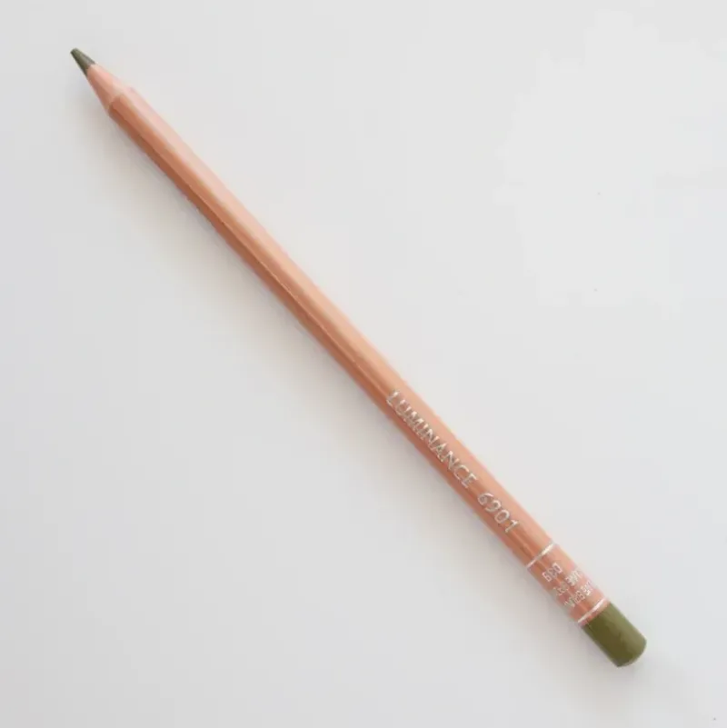 Caran d'Ache Luminance 6901 039 Olive Brown - Little Painter Art | Exploring the Endless Possibilities of Art| Pigment