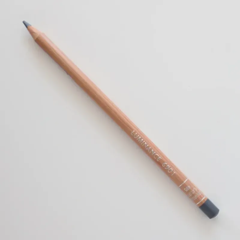 Caran d'Ache Luminance 6901 495 Slate Grey - Little Painter Art | Exploring the Endless Possibilities of Art| Pigment