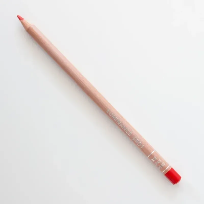Caran d'Ache Luminance 6901 070 Scarlet - Little Painter Art | Exploring the Endless Possibilities of Art| Pigment