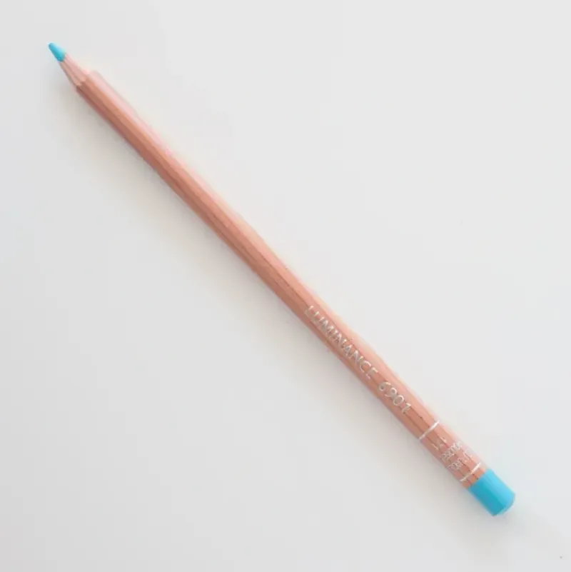 Caran d'Ache Luminance 6901 171 Turquoise Blue - Little Painter Art | Exploring the Endless Possibilities of Art| Pigment