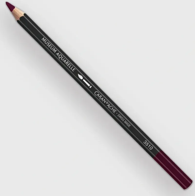 Caran d'Ache Museum 106 Dark Plum - Little Painter Art | Exploring the Endless Possibilities of Art| Pigment