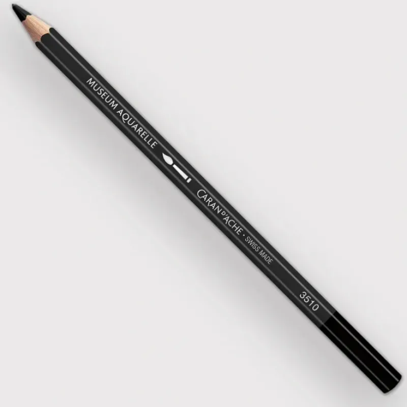 Caran d'Ache Museum 496 Ivory black - Little Painter Art | Exploring the Endless Possibilities of Art| Pigment