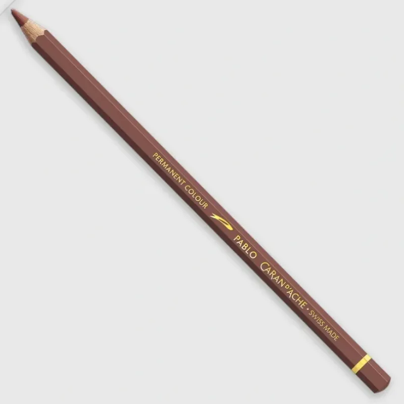Caran d'Ache Pablo 069 Burnt Sienna - Little Painter Art | Exploring the Endless Possibilities of Art| Shop All