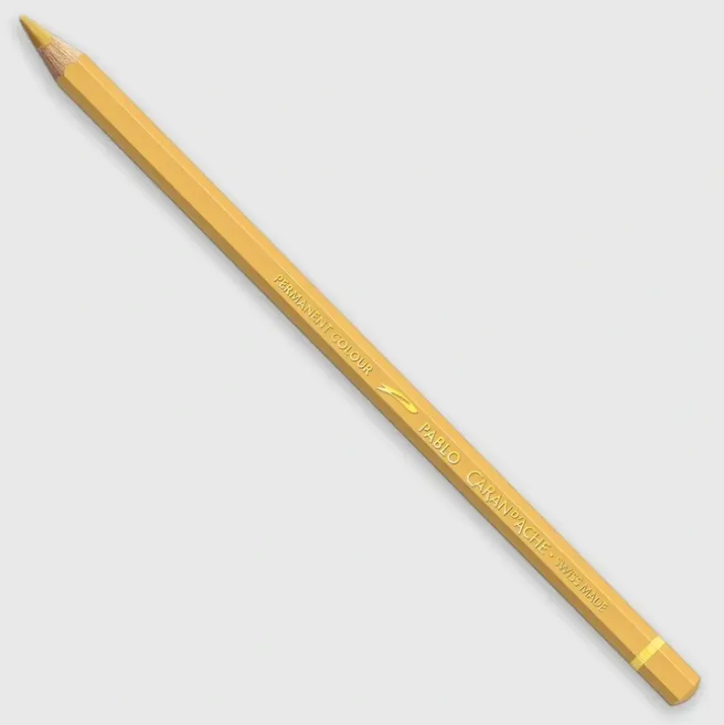 Caran d'Ache Pablo 033 Golden Ochre - Little Painter Art | Exploring the Endless Possibilities of Art| Shop All