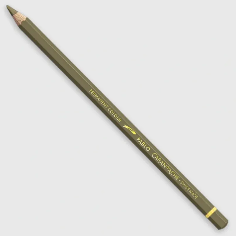 Caran d'Ache Pablo 039 Olive Brown - Little Painter Art | Exploring the Endless Possibilities of Art| Shop All