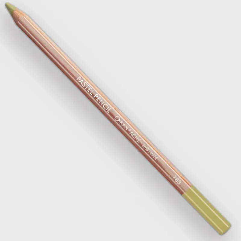Caran d'Ache Pastel 736 Brown Olive 50% - Little Painter Art | Exploring the Endless Possibilities of Art| Shop All