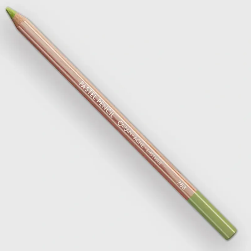 Caran d'Ache Pastel 243 Light Olive 20% - Little Painter Art | Exploring the Endless Possibilities of Art| Shop All