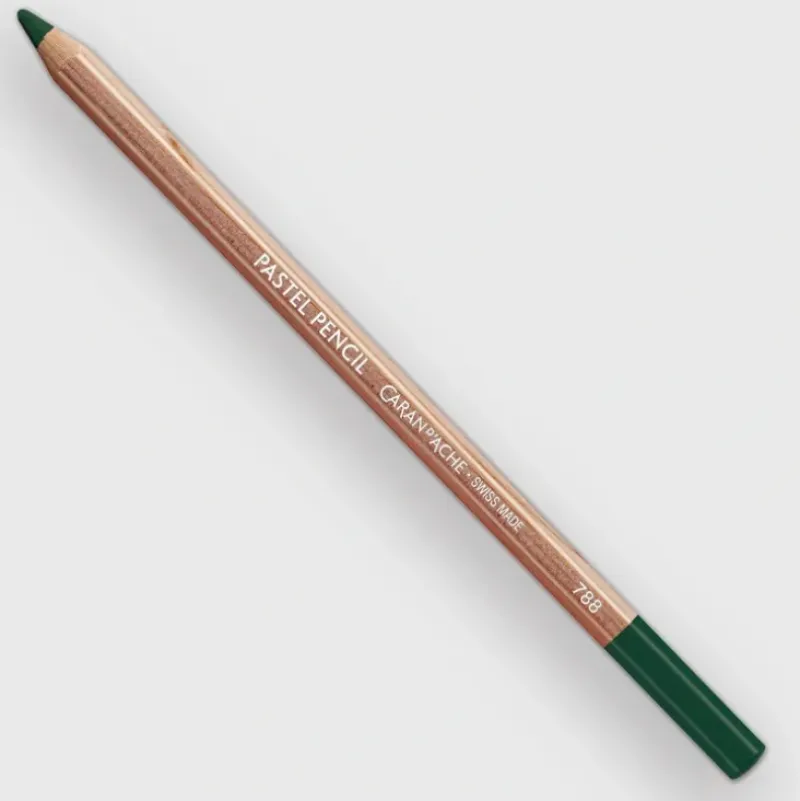 Caran d'Ache Pastel 718 Middle Phthalo Green - Little Painter Art | Exploring the Endless Possibilities of Art| Shop All