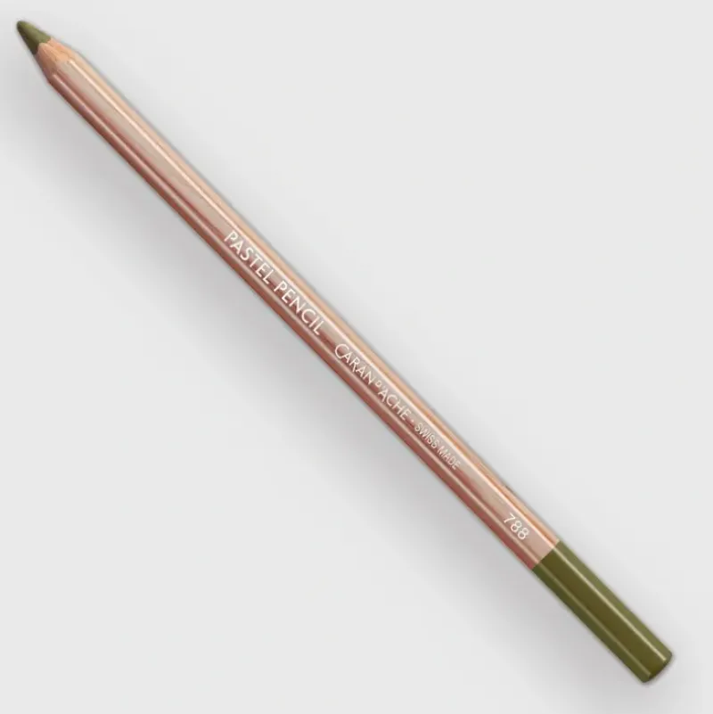 Caran d'Ache Pastel 039 Olive Brown - Little Painter Art | Exploring the Endless Possibilities of Art| Shop All