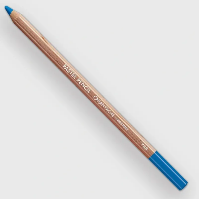 Caran d'Ache Pastel 162 Phthalocyanine Blue - Little Painter Art | Exploring the Endless Possibilities of Art| Shop All