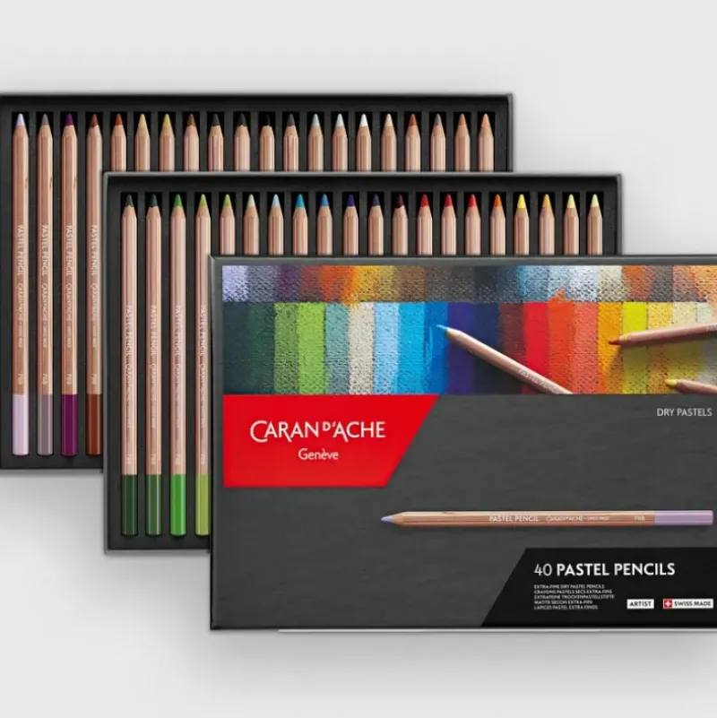 Caran d'Ache Pastel set 40 - Little Painter Art | Exploring the Endless Possibilities of Art| Shop All