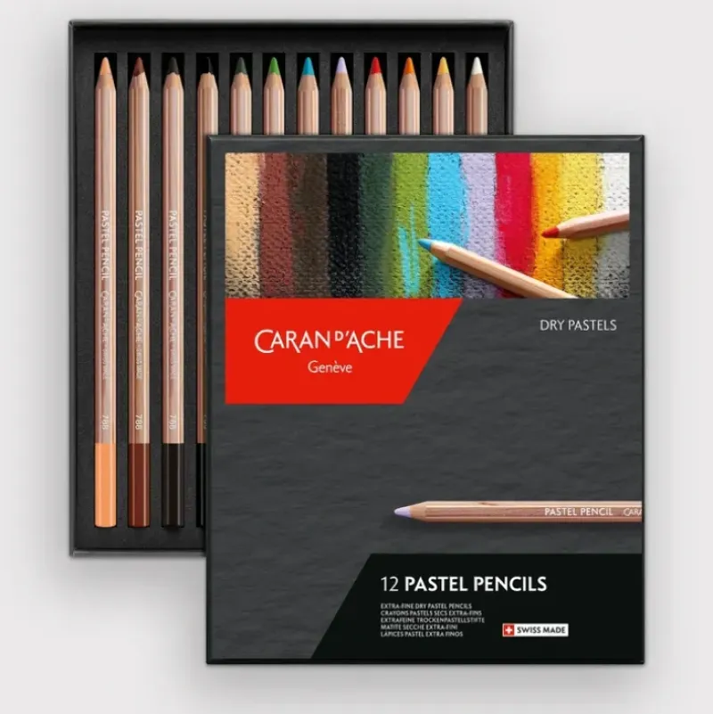 Caran d'Ache Pastel set 12 - Little Painter Art | Exploring the Endless Possibilities of Art| Shop All