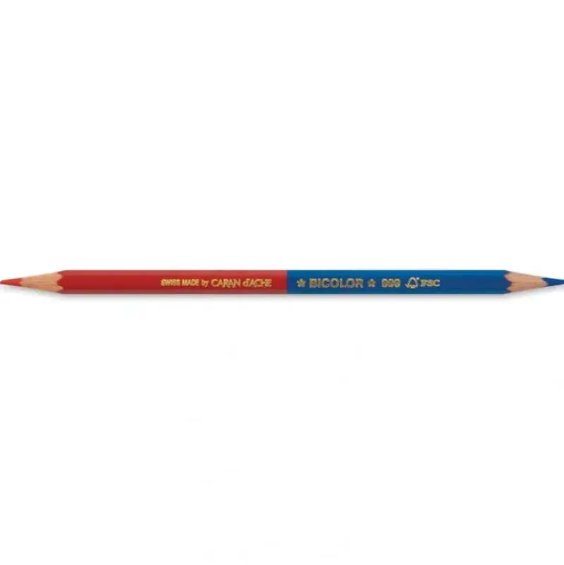 Caran d'Ache Prismalo Bicolor Pencil - Red/Blue - Little Painter Art | Exploring the Endless Possibilities of Art| Hot