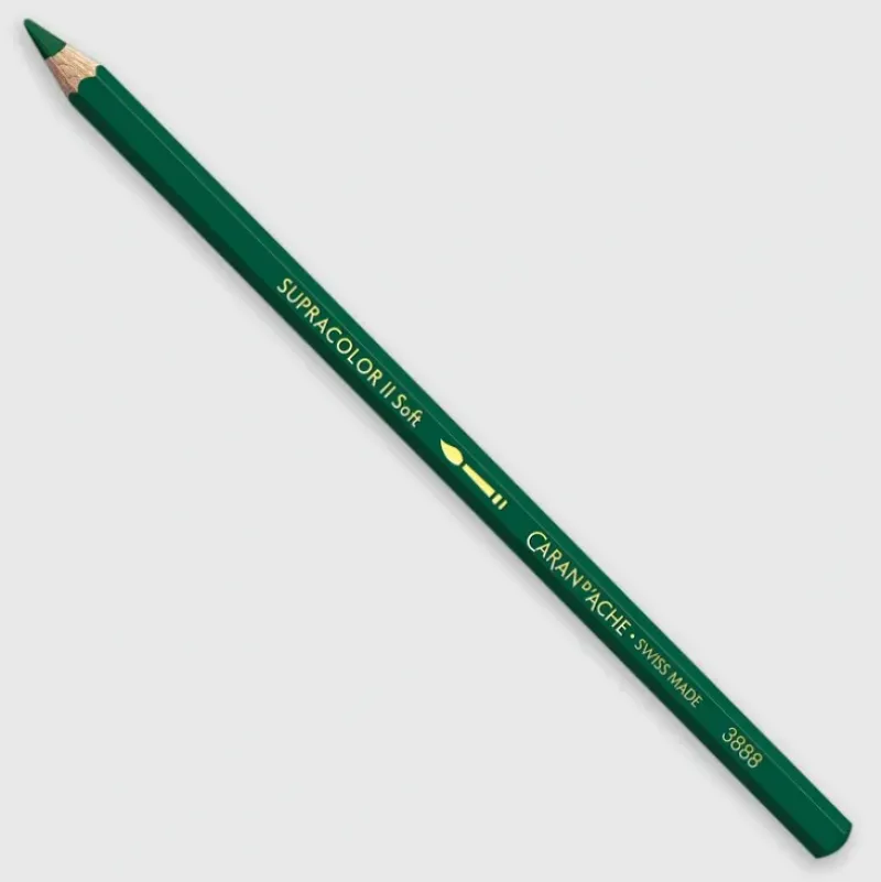Caran d'Ache Supracolor 229 Dark Green - Little Painter Art | Exploring the Endless Possibilities of Art| Shop All