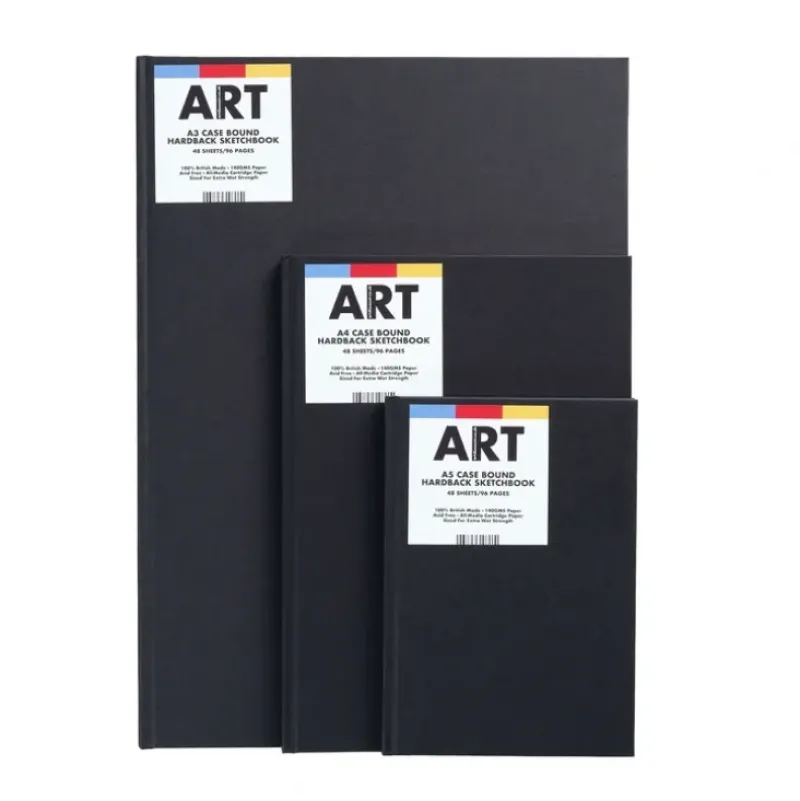 Case-Bound Hardback Sketchbook - 140gsm - Little Painter Art | Exploring the Endless Possibilities of Art| Shop All