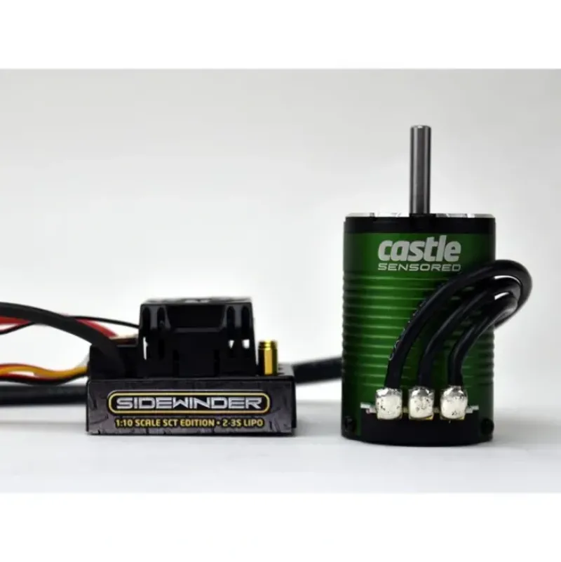 Castle Creations Sidewinder SCT Waterproof Combo With 1410-3800K - Little Painter Art | Exploring the Endless Possibilities of Art| Shop All