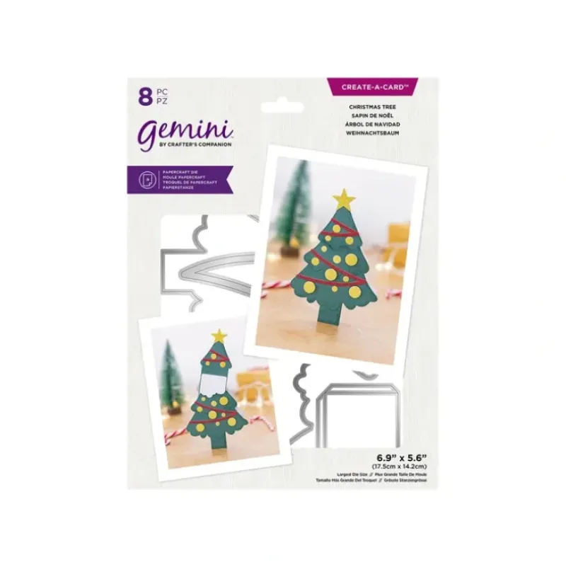 Christmas Tree Message Reveal Metal Die Set - Little Painter Art | Exploring the Endless Possibilities of Art| Shop All