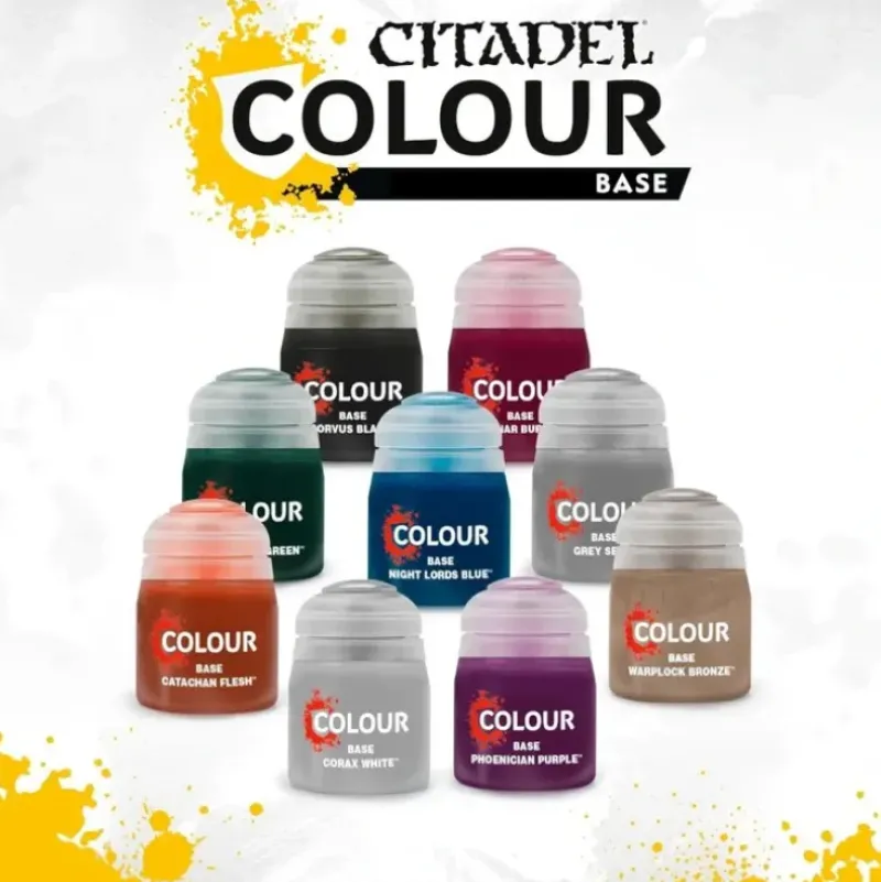 Citadel Acrylic Base Paints 12ml - Little Painter Art | Exploring the Endless Possibilities of Art| Hot