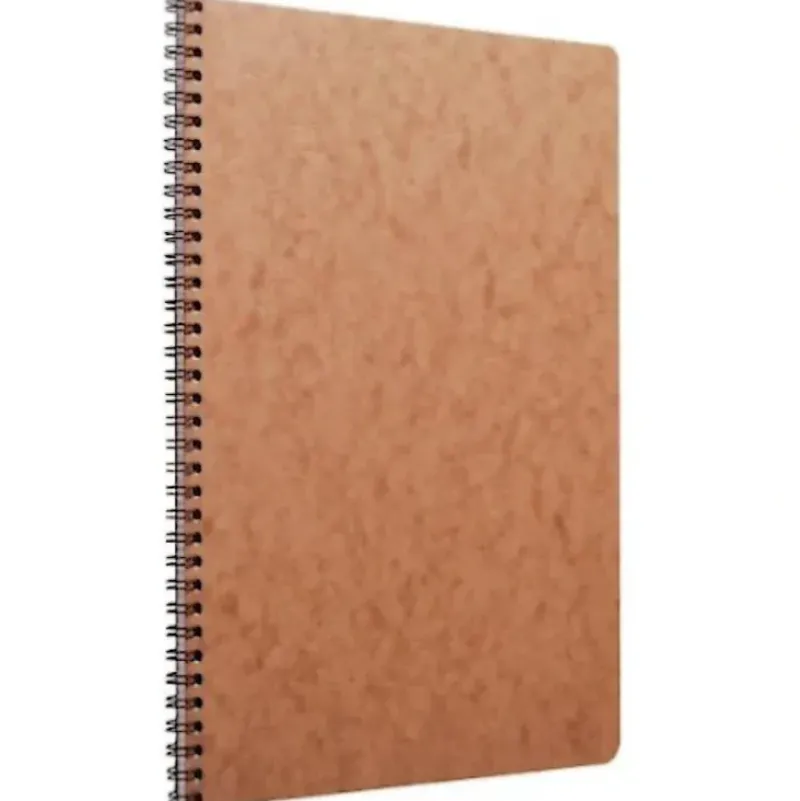 Clairefontaine Age-Bag A4 Coilbound Notebook, Ruled, Tan - Little Painter Art | Exploring the Endless Possibilities of Art| Shop All