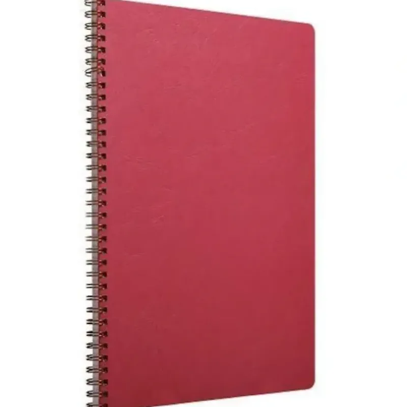Clairefontaine Age-Bag A4 Coilbound Notebook, Ruled, Red - Little Painter Art | Exploring the Endless Possibilities of Art| Shop All
