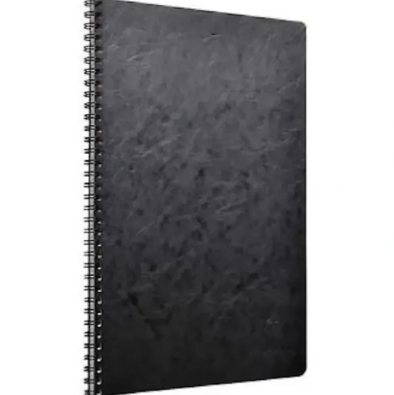 Clairefontaine Age-Bag A4 Coilbound Notebook, Ruled, Black - Little Painter Art | Exploring the Endless Possibilities of Art| Shop All