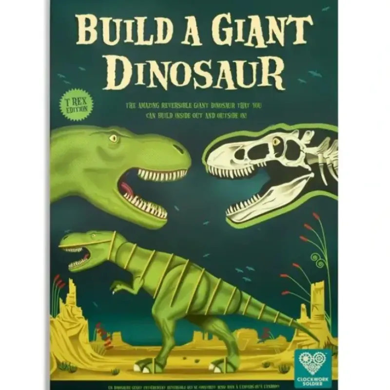 Clockwork Soldier Build A Giant Dinosaur Kit - Little Painter Art | Exploring the Endless Possibilities of Art| Hot