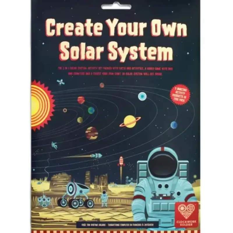 Clockwork Soldier Create Your Own Solar System Kit - Little Painter Art | Exploring the Endless Possibilities of Art| Hot