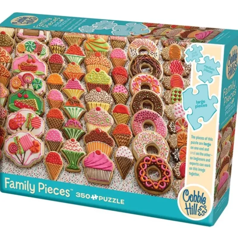 Cobble Hill 350pc Family Puzzle - Sweet Treats - Little Painter Art | Exploring the Endless Possibilities of Art| Shop All