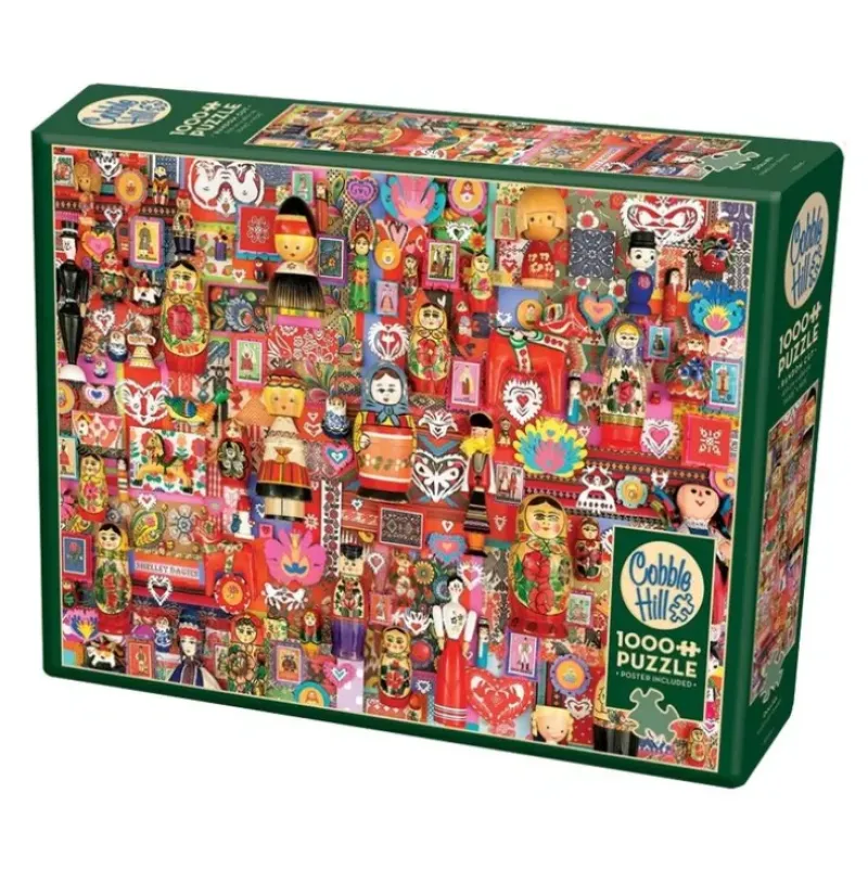 Cobble Hill 1000pc Puzzle - Dollies - Little Painter Art | Exploring the Endless Possibilities of Art| Shop All