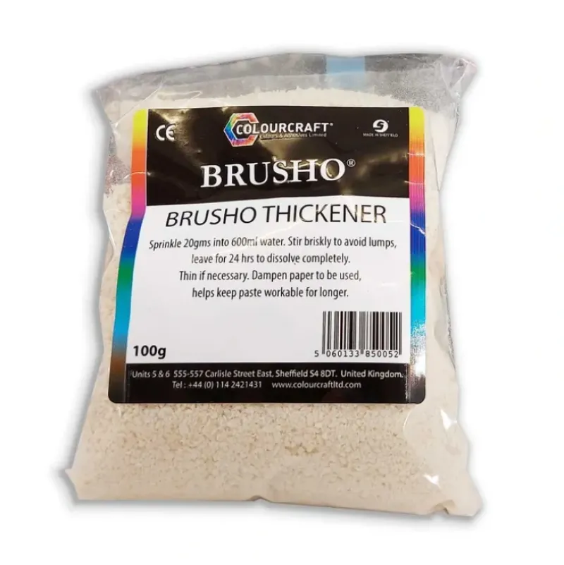 Colourcraft Brusho Thickener 100g - Little Painter Art | Exploring the Endless Possibilities of Art| Brush